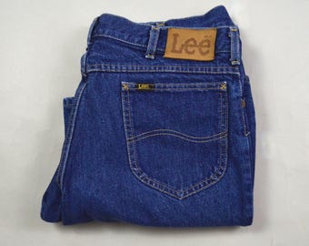 Vintage 1990s Size 35x29 Denim Jeans by Lee