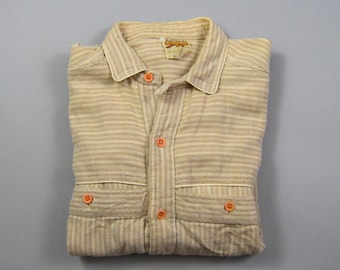Chemise vintage Brittania des années 1980, taille S, à mentonnière