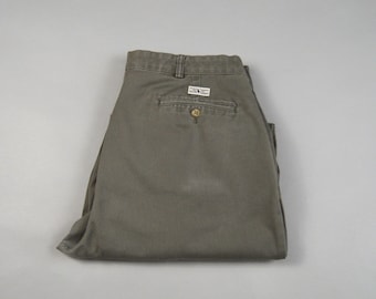 Vintage Greenish Gray Andrew Pant Chinos by Polo Ralph Lauren Size 36