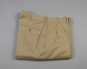 Vintage 1980s Made in USA Chinos by Polo Ralph Lauren Size 34
