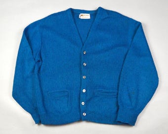 トップス 60s barclay mohair cardigan トップス 60s mohair cardigan 60s BARCLAY MOHAIR CARDIGAN Size M