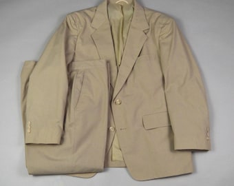 Vintage ~ Mens ~ Palm Beach ~ Single Breasted ~ Suit ~ Summer
