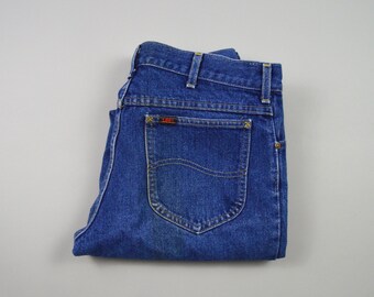Vintage 1980s Dark Wash Lee Riders Jeans Size 33