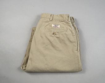 VIntage Khaki Hammond Pant Chinos by Polo Ralph Lauren Size 34