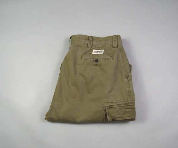 Green polo cargo pants sale