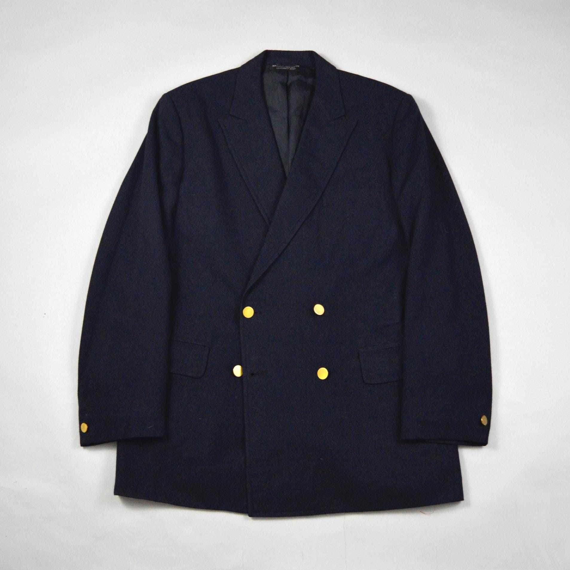Double Breasted Blazer 60s - Etsy