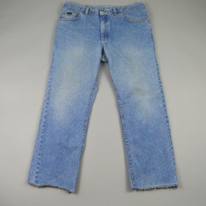 Vintage 1980s/1990s Light Wash Lee Riders Jeans Size 38 image 3
