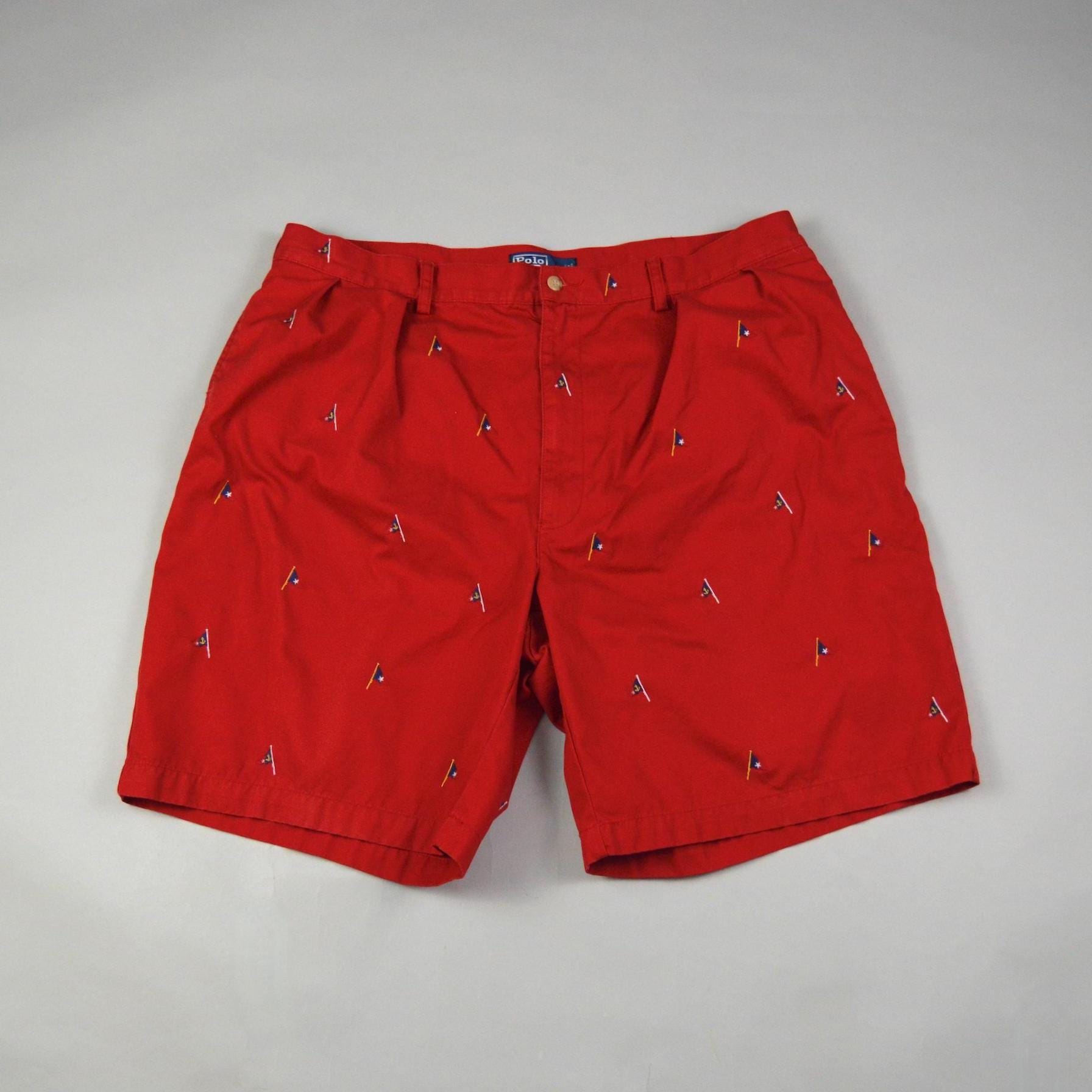 90s〜00s Polo Ralph Lauren tyler short Men's Polo Ralph Lauren Tyler Shorts 100% Cotton Size 31 | eBay