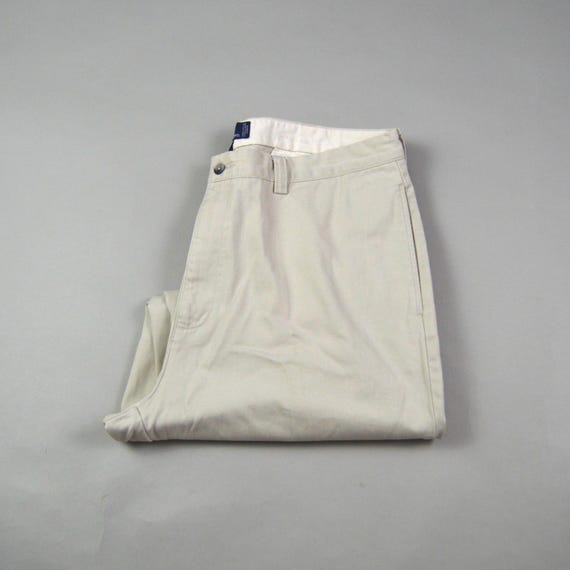 Vintage 1990s Size 37x28 Philip Pant Chinos by Polo Ralph Lauren