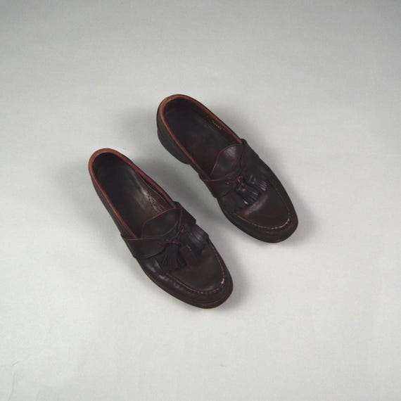 Vintage Size 9 Kiltie Enfield Loafers by Allen Edmonds - Etsy display picture 2