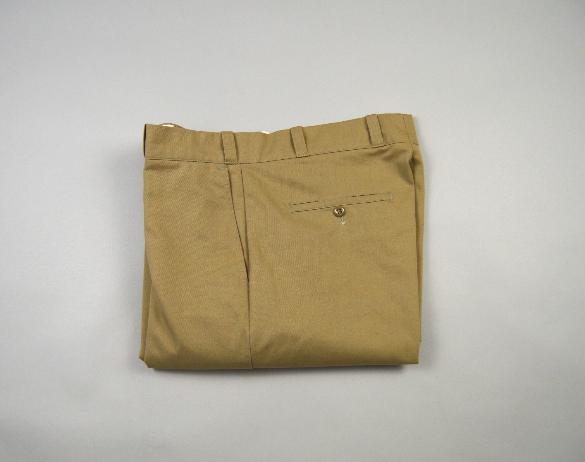 Vintage 1970s/1980s Khaki Twill Work Pants by Sears Size 36