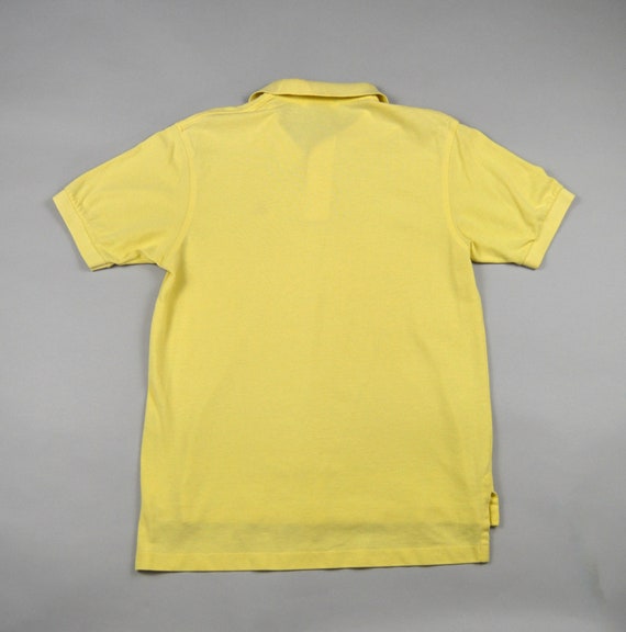 Vintage 1980s Yellow Cotton Polo by Brooks Brothe… - image 4