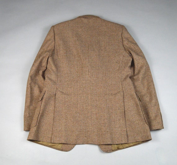 Blazer Sport Vintage Bamberger's En Tweed Multicolore - Taille 42L Pour Homme, Laine, Occasion Très Bon état