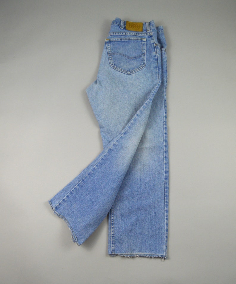 Vintage 1980s/1990s Light Wash Lee Riders Jeans Size 38 image 2