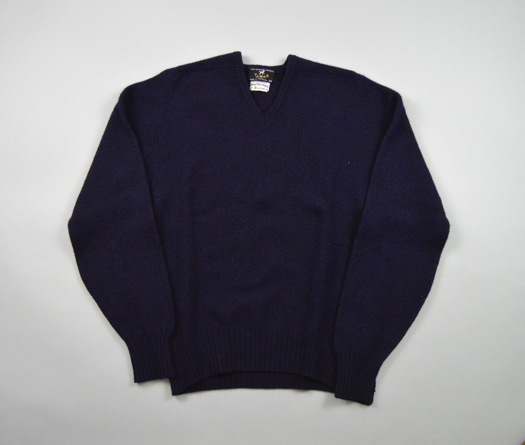Mens V Neck Sweater - Etsy
