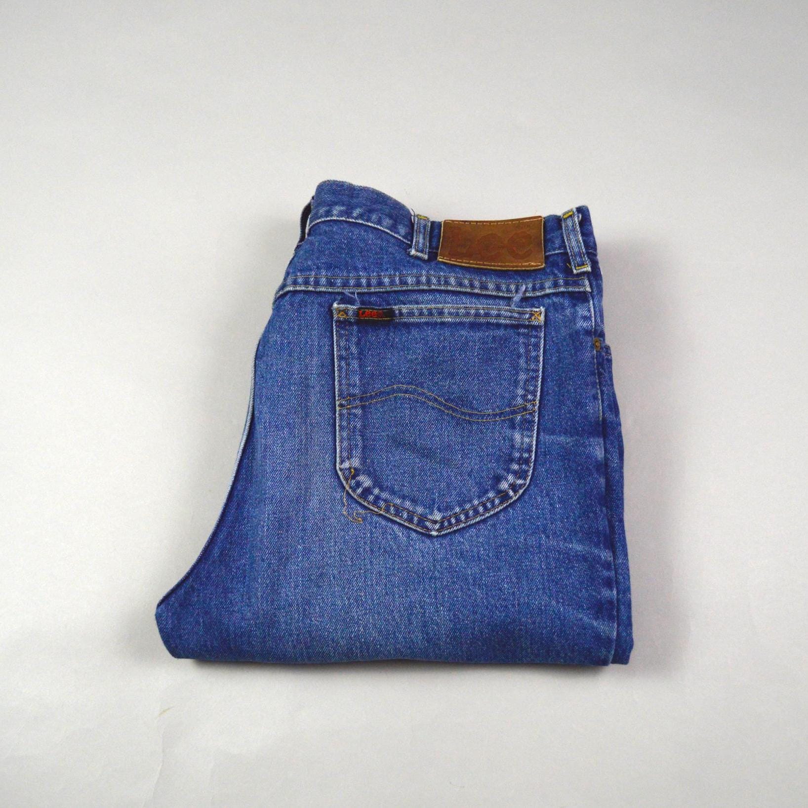 90s vintage 濃紺　Lee リー　ヴィンテージ　USA 90s Vintage Lee Juniors Brand Pinstripe Denim Jean Size 3