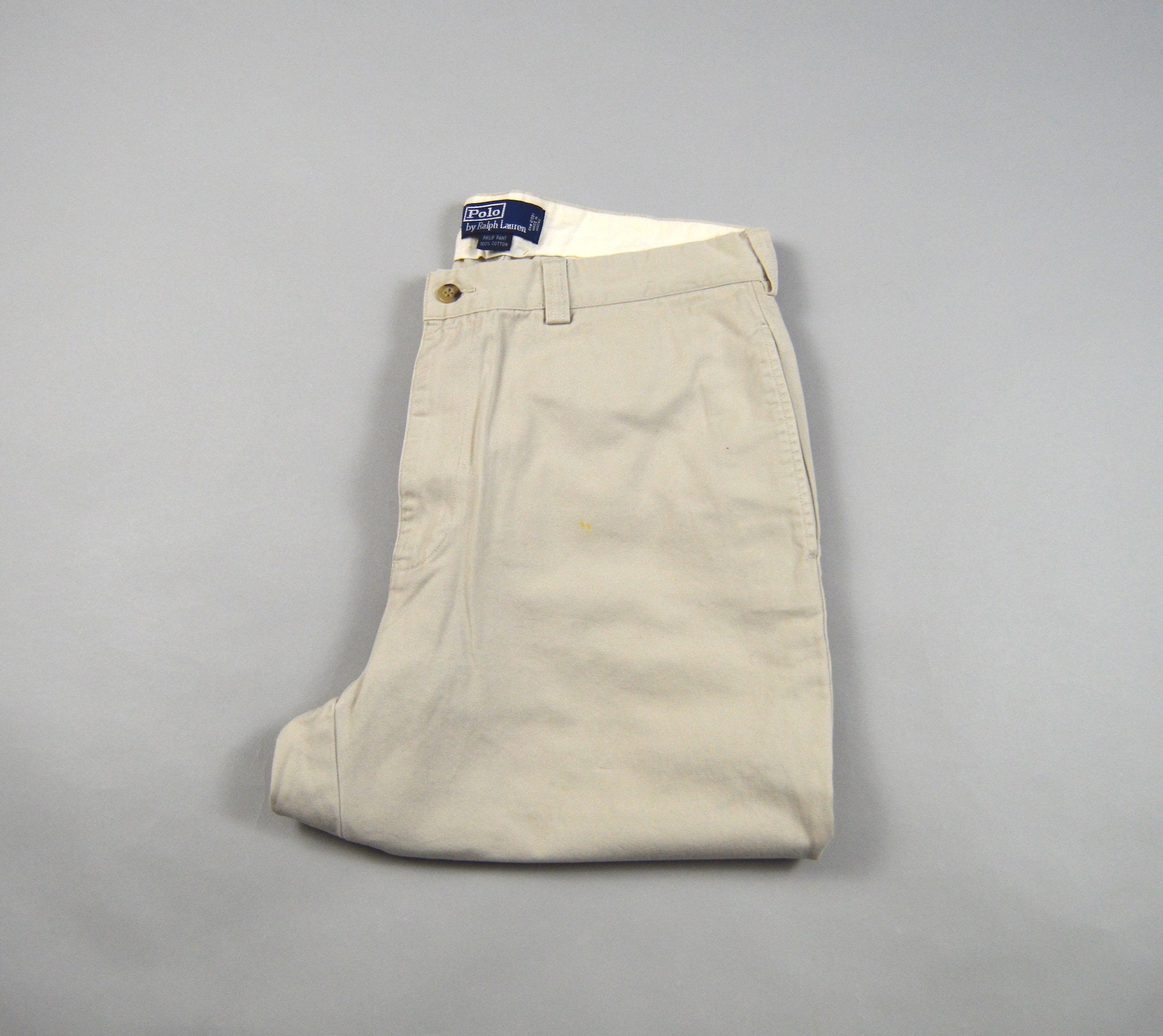 Vintage Flat Front Philip Pant Chinos by Polo Ralph Lauren Vintage Flat Front Philip Pant Chinos by Polo Ralph Lauren