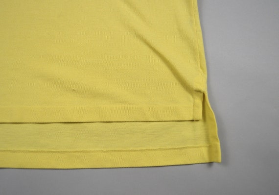 Vintage 1980s Yellow Cotton Polo by Brooks Brothe… - image 2