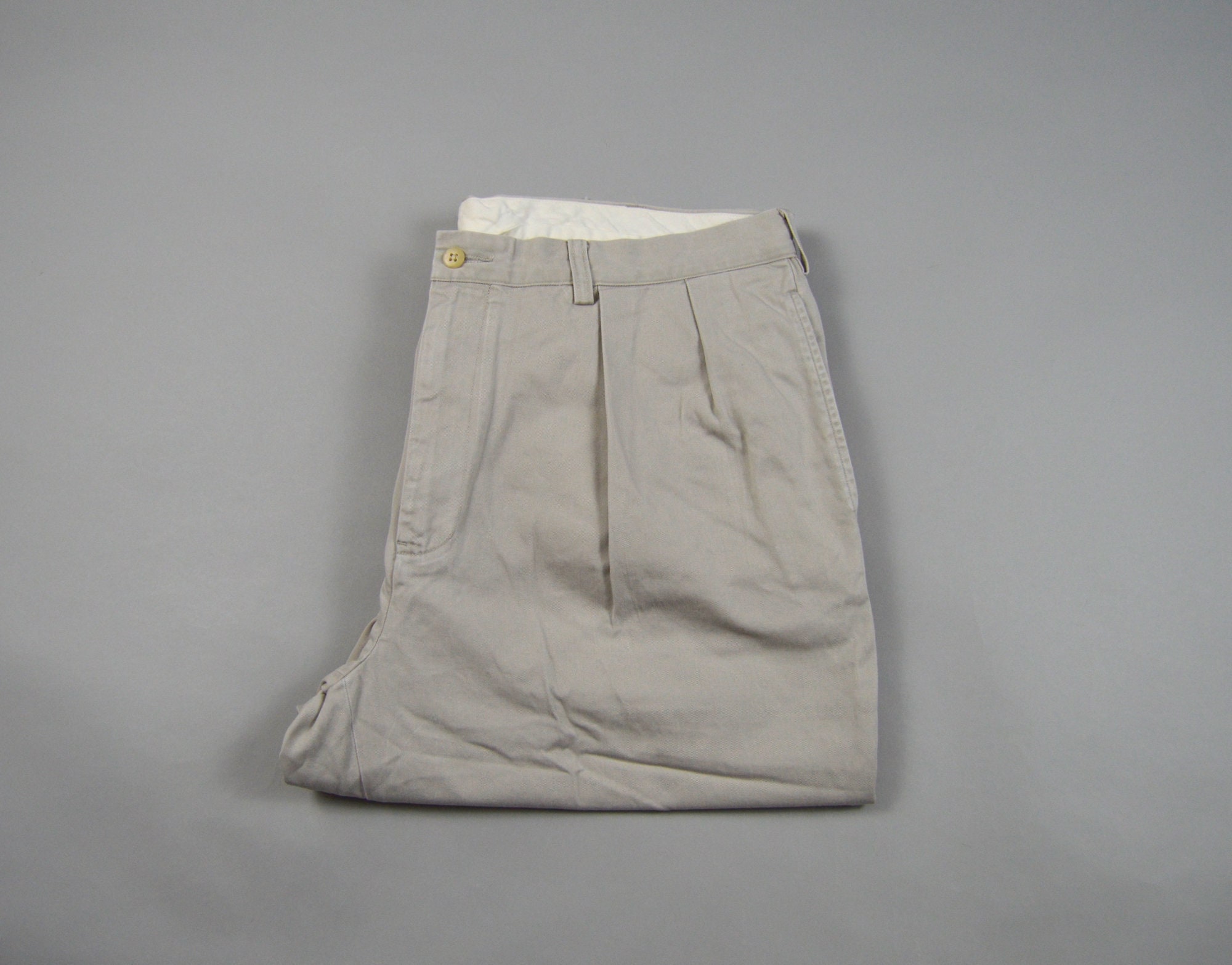 Vintage 1990s Pleated Andrew Pant Chinos by Polo Ralph Vintage 1990s Pleated Andrew Pant Chinos by Polo Ralph