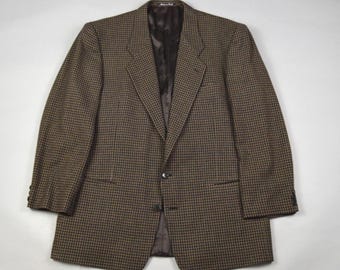 Vintage 90s GIORGIO ARMANI Le Collezioni Archival Black Wool Crepe