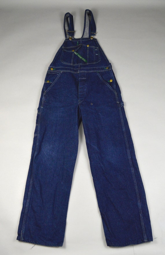 Vintage Made in USA Key Imperial Denim Overalls S… - image 2