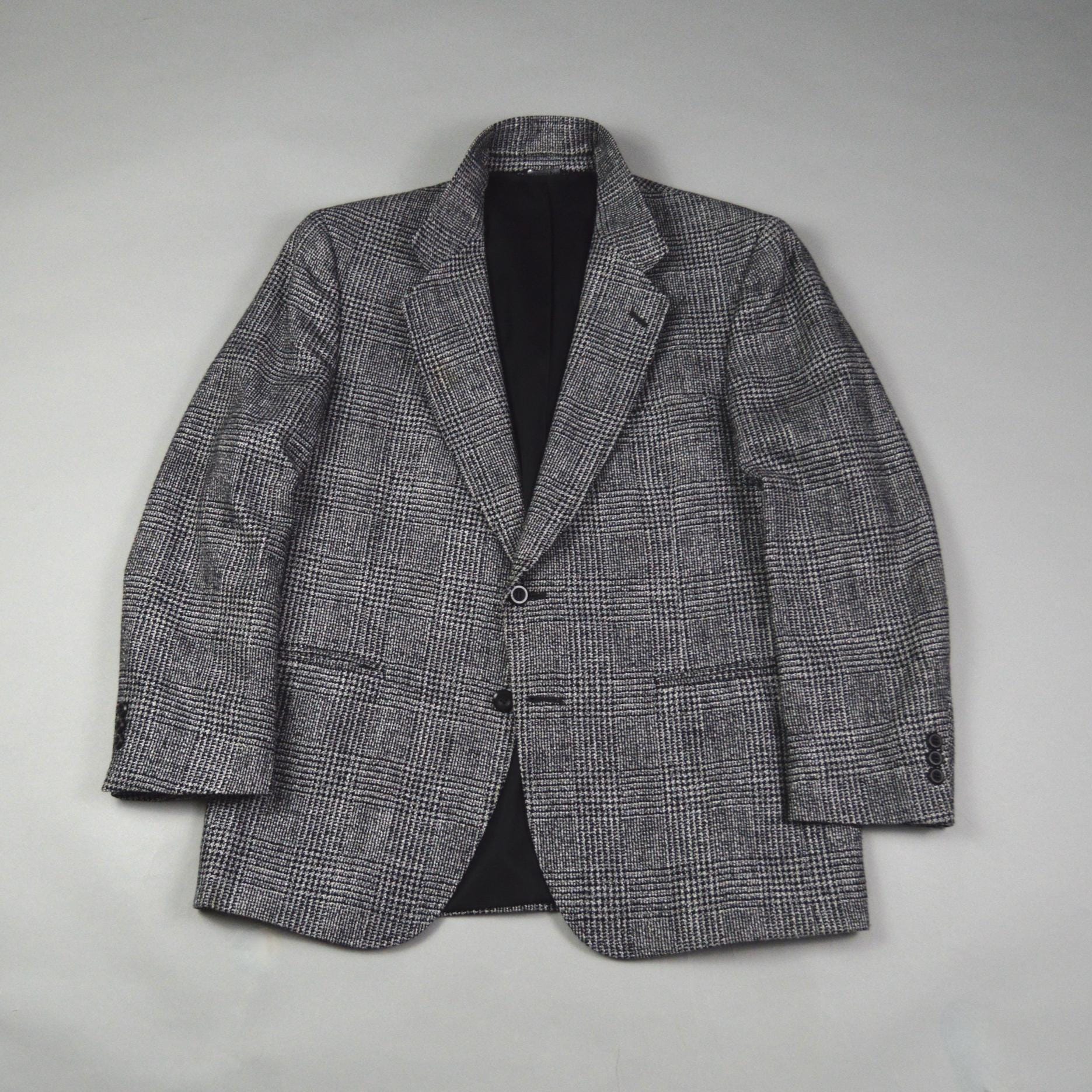 セール issue 学芸大学1990svintagelinenhalf coat Chanel Spring 1995 Runway Blue Boucle Zip Jacket & Skirt