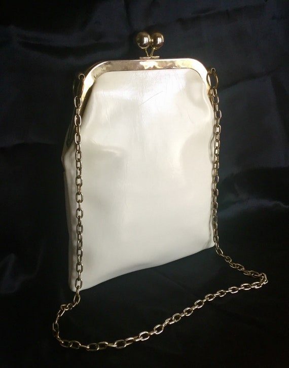 Harry Levine Vintage 60's Patent Leather Handbag - image 2