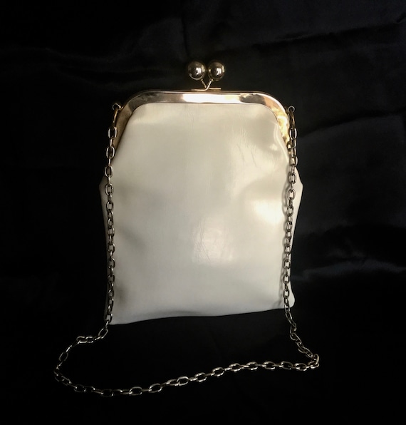 Harry Levine Vintage 60's Patent Leather Handbag - image 1