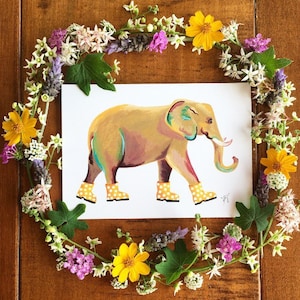 Elephant rain boots top