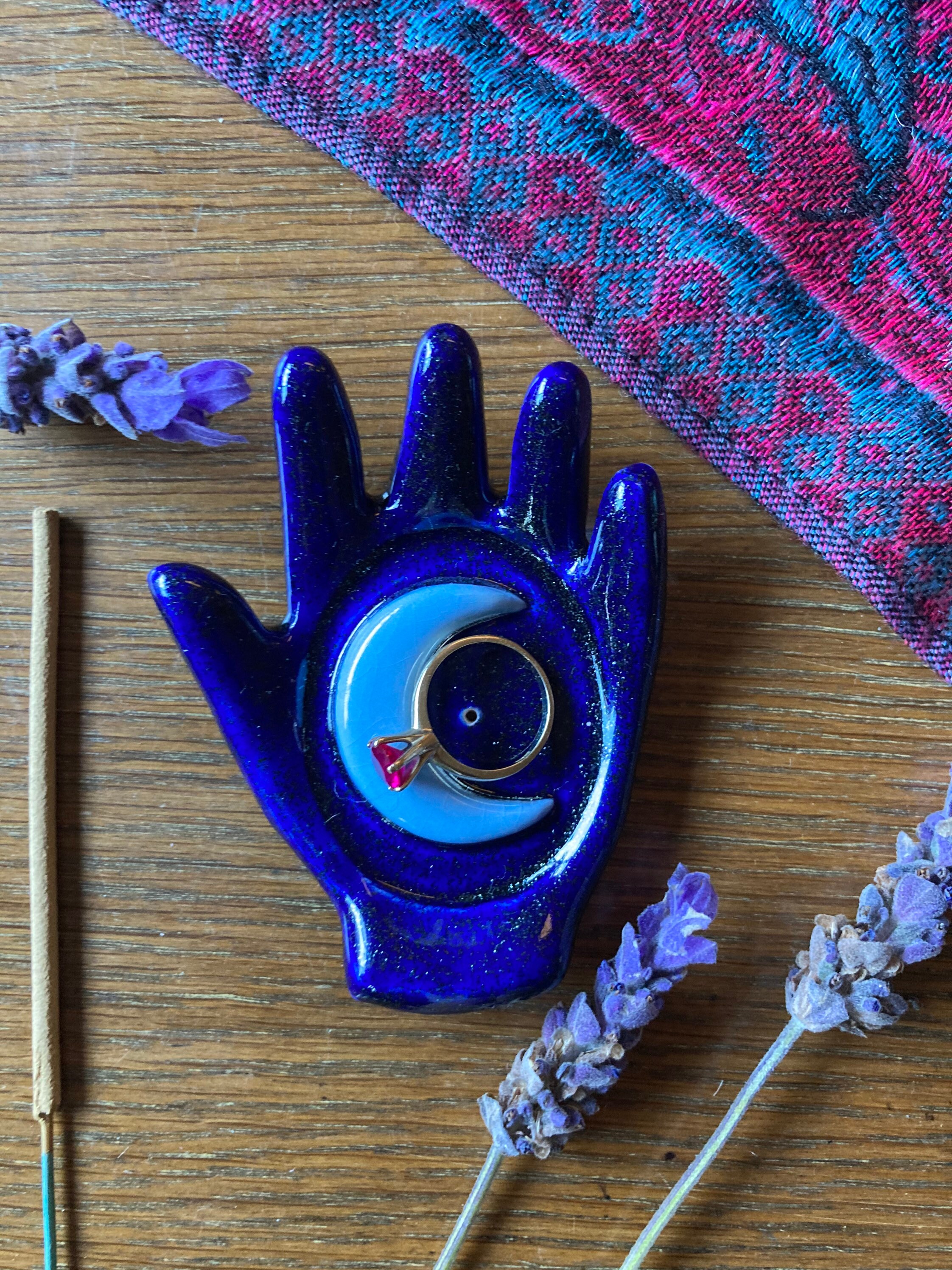 Hand incense holders ceramic hand incense holders incense Etsy