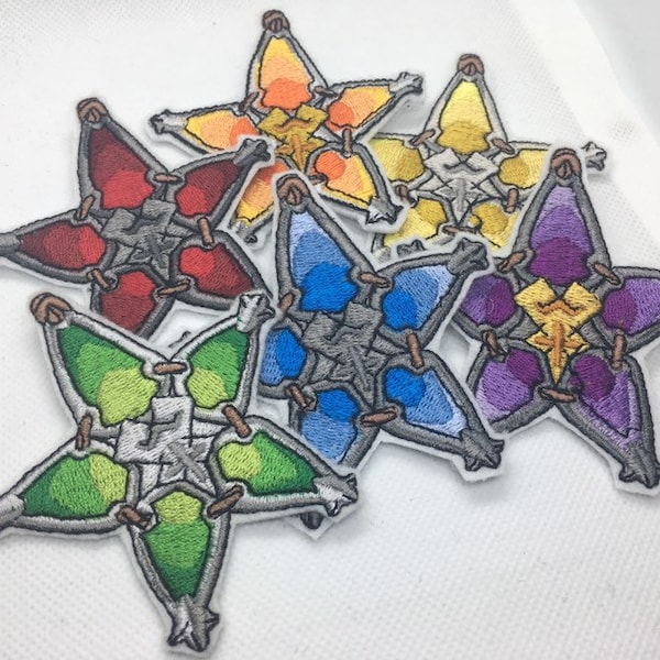 Kingdom Hearts Wayfinder Iron-On Patches - Couleurs personnalisées