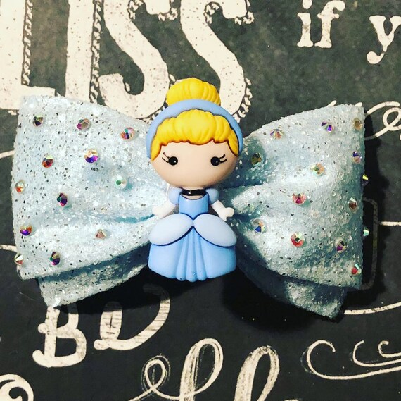 3” Magical Cinderella Mini Bow - Dog Bows - Bows for Girls - Unicorns - Magical - Princess Bows - Princess Bows