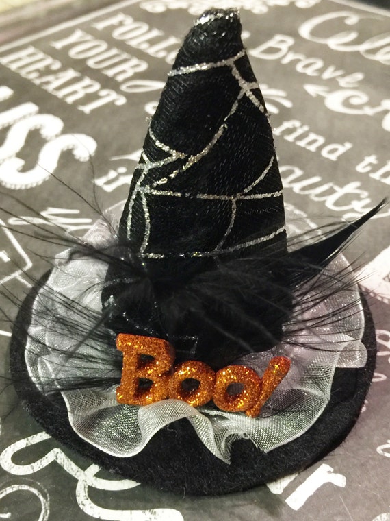 Tiny Witch Hat Clip