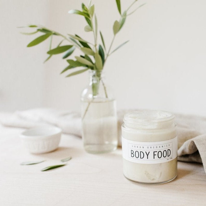 BODY FOOD // Whipped Body Butter. Shave Butter. Hair Mask Vegan Organic 100% Natural image 3