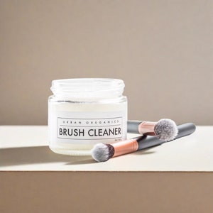 BRUSH CLEANER // Solid Cosmetic Brush Cleansing Balm  - - - Vegan ∙ Organic ∙ 100% Natural