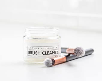 BRUSH CLEANER // Solid Cosmetic Brush Cleansing Balm  - - - Vegan ∙ Organic ∙ 100% Natural