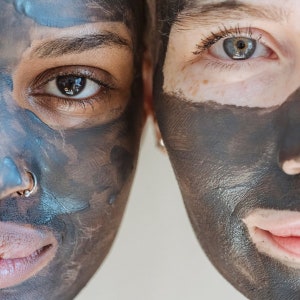 FACIAL MASK // 'Detox' Skin-Clearing Activated Charcoal & Tea Tree Mask - - - Vegan ∙ Organic ∙ 100% Natural