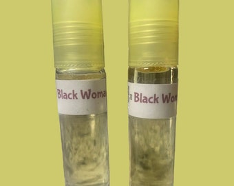 Black Woman for Women Body Fragrance Oil