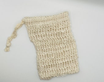 Natural Sisal Exfoliating Soap Pouch