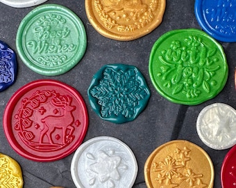 Winter Holiday Themed Wax Seal Mystery Surprise Selection