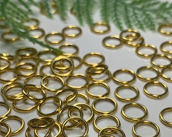 Gold Rings Stitch Marker Set - 30 pcs