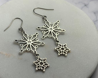 Snowflake Earrings