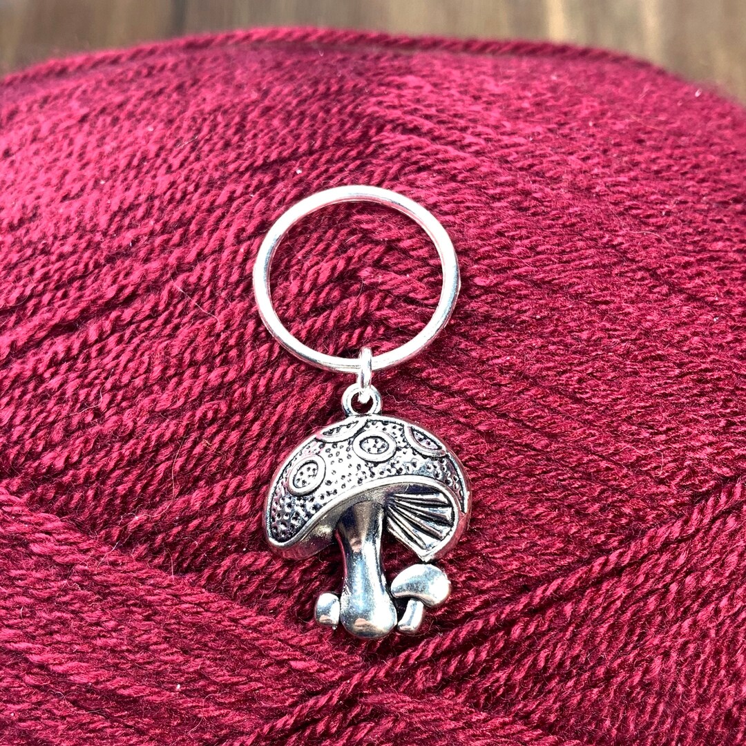 Big Mushroom Stitch Marker/progress Keeper 1 Pc Etsy