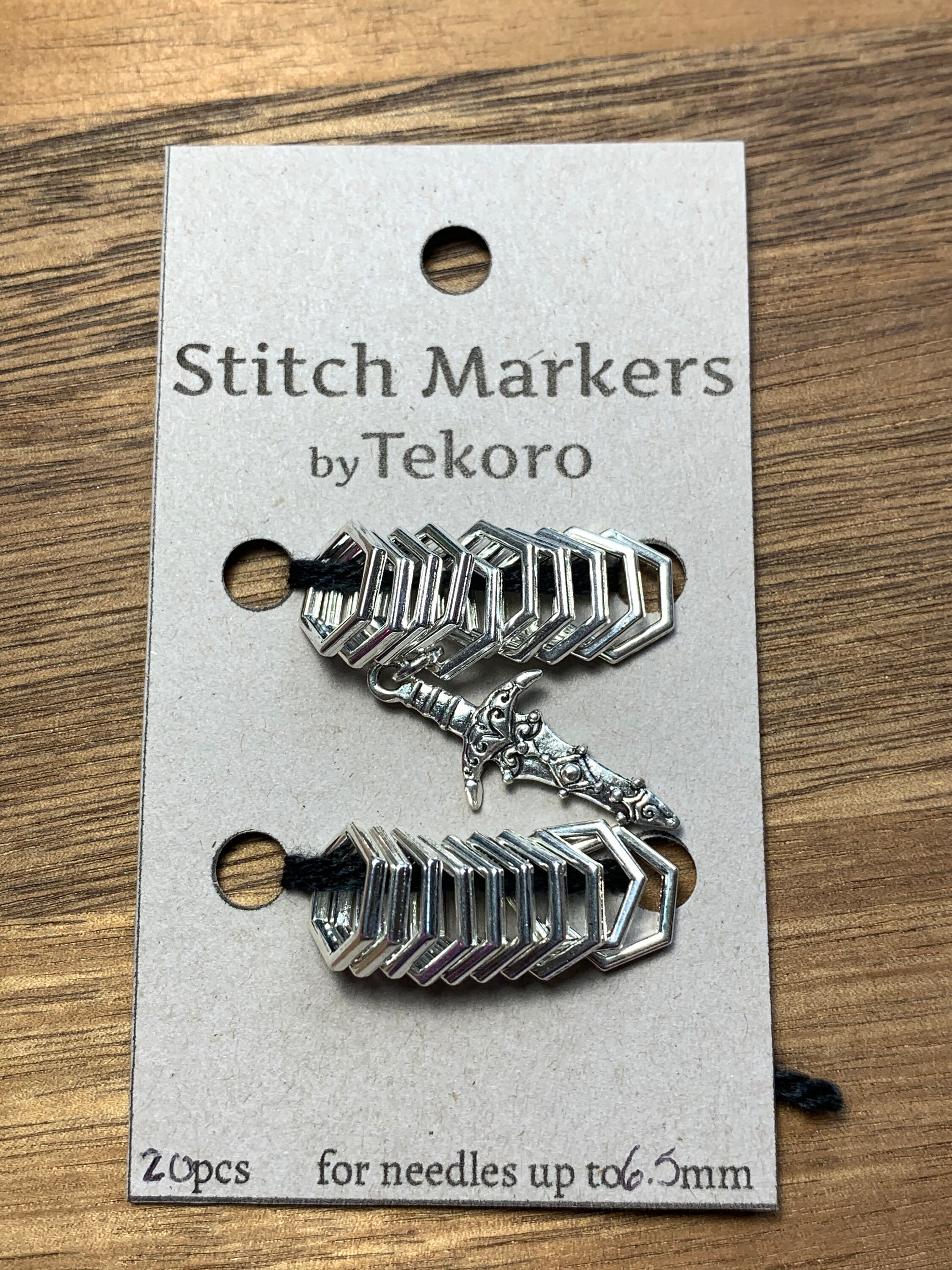 Swords Stitch Marker/progress Keeper Set 120 Pcs Etsy