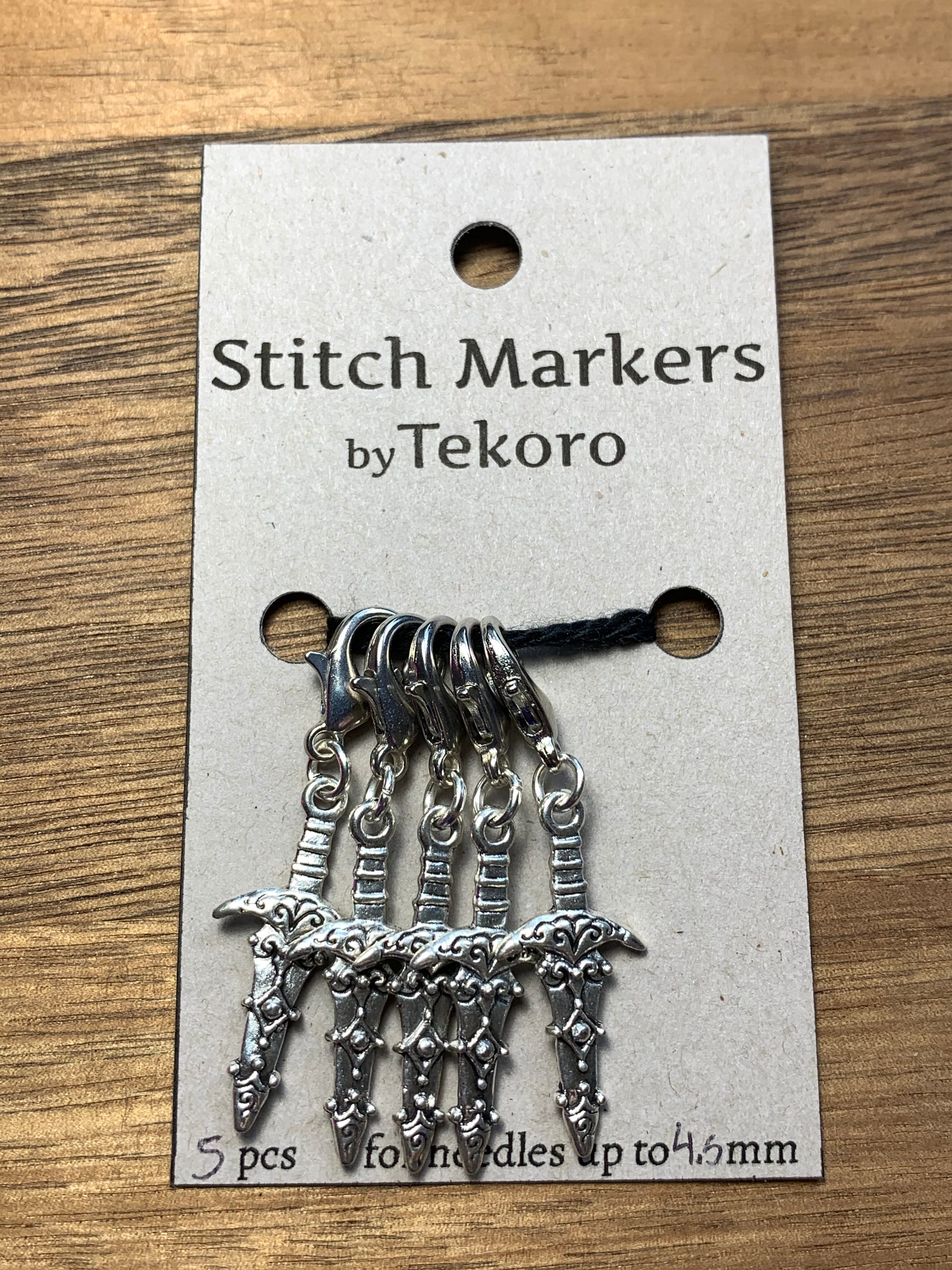 Swords Stitch Marker/progress Keeper Set 120 Pcs Etsy