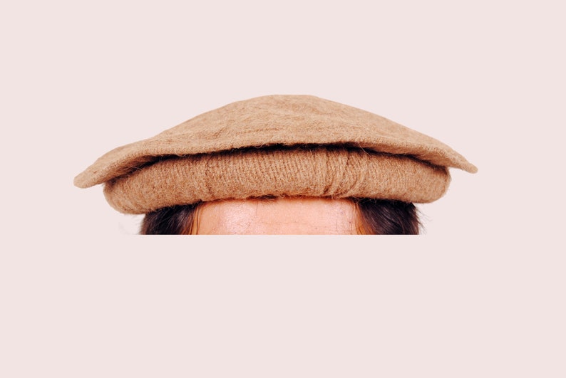 Afghani Handmade Hat Chitrali Pakol Cap Peshawari Gift 100% Wool Hand ...