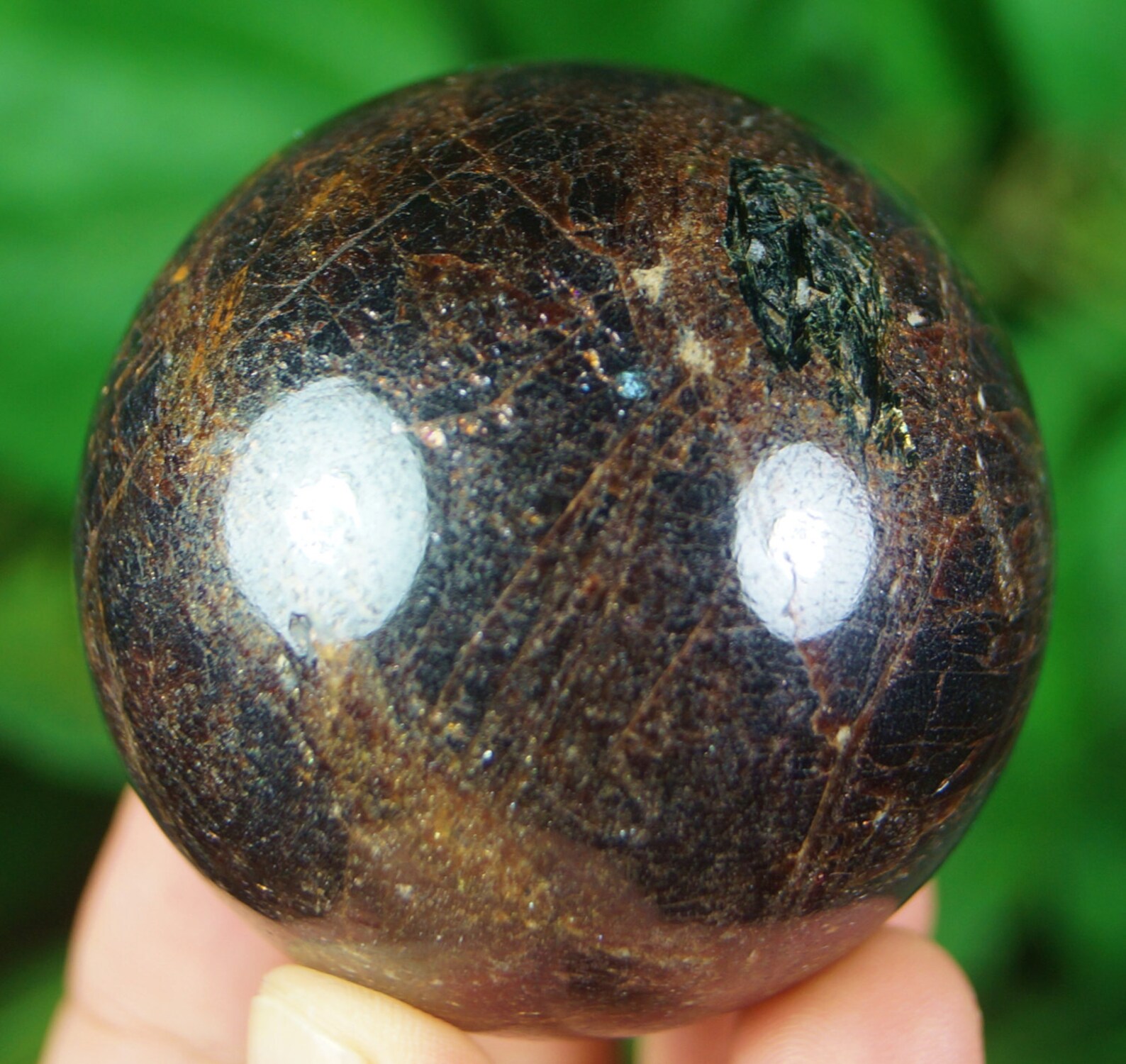 Almandine Sphere/Ball Reiki healing collector gemstone Etsy