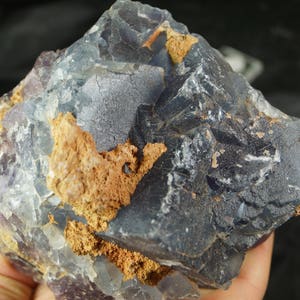 Pruple Cubic Fluorite Crystal Mineral Specimen  1450  Grams from  Baluchistan Pakistan