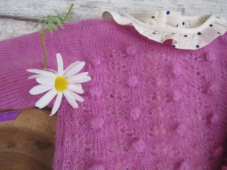 baby girl outfit-jumper with trousers-lace-baby girl clothing set-photography prop-baby shower gift-present-knitted