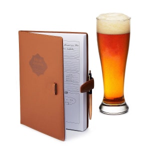Home Brewing Journal - Een dagboek met ambachtelijke bierrecepten speciaal gemaakt voor thuisbrouwers. Ruimte voor meer dan 65 bierrecepten, hop- en gisttabellen.
